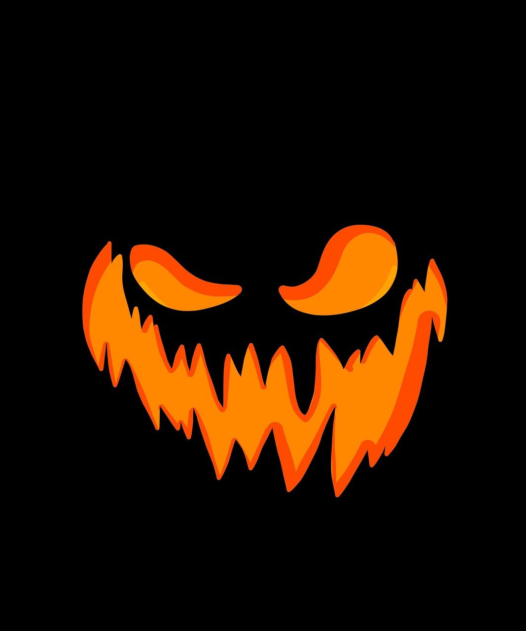 pumpkin, scary, autumn